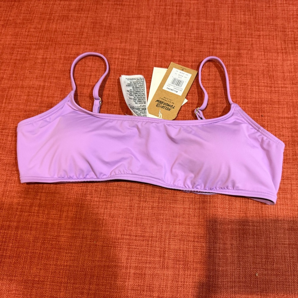 Billabong sole searcher skinny bikini top size L